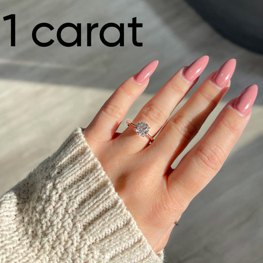 1-Carat Solitaire Diamond Ring with IGI Certification